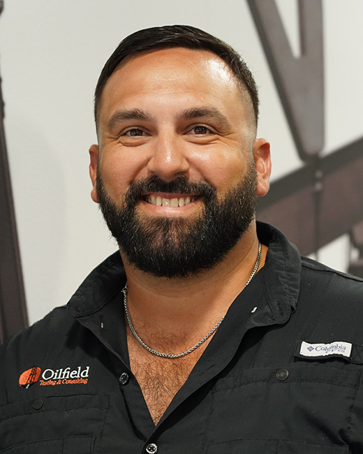 Wesley Cadriel, Cement Lab Manager